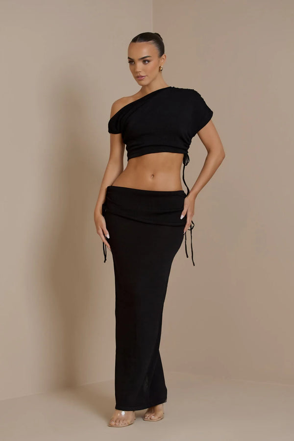 Holiday Elegance: Extremely Flattering Stretch Skirt