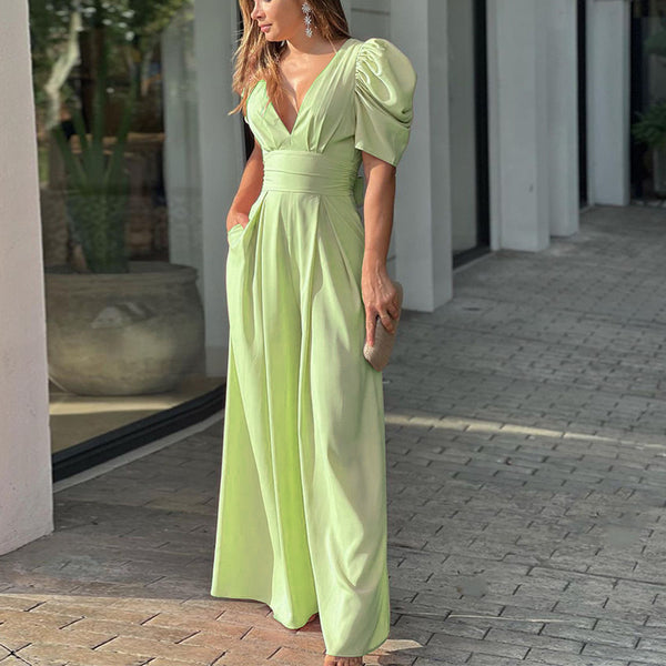 Plus Size Wide Legs Jumpsuit